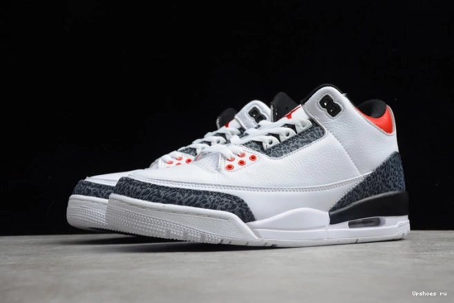 Red Fire Air Jordan 3 (2020) SE CZ6431-100 Retro Denim 0808